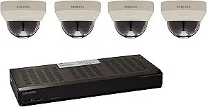 Samsung SRK-3040S 4CH NVR + 4x Network Camera Security Kit — main product image