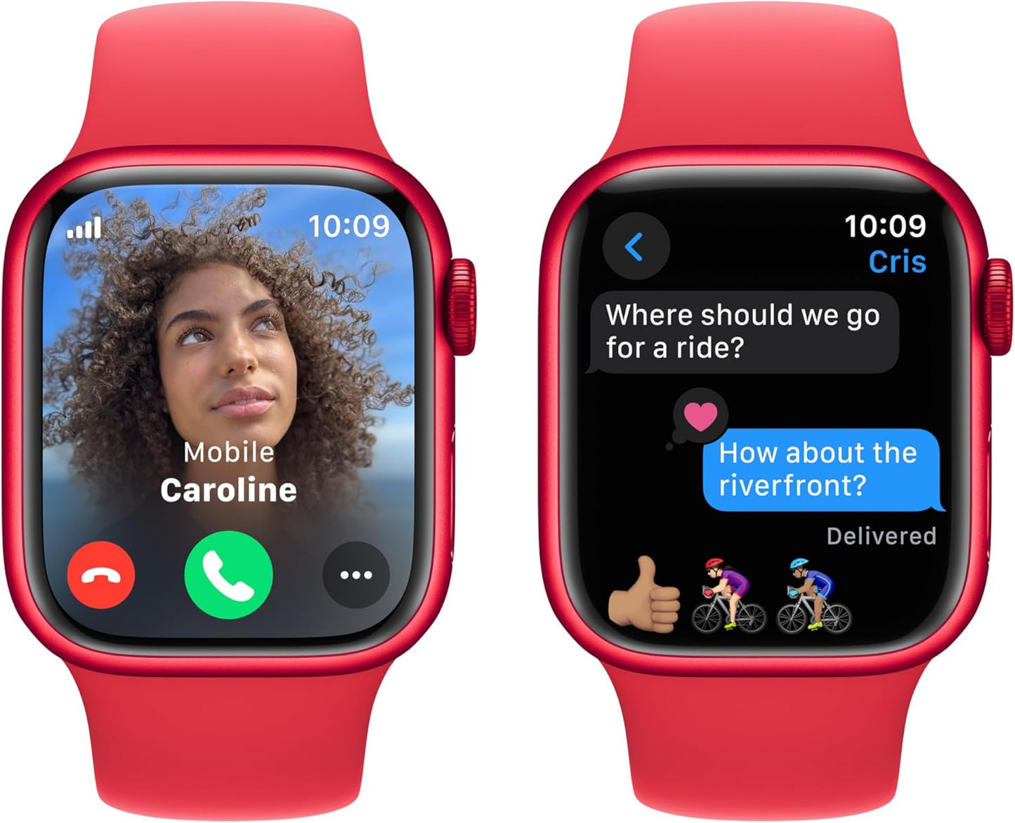 Apple MRY63LL/A Watch Series 9 GPS + Cellular (PRODUCT)RED (Renewed)