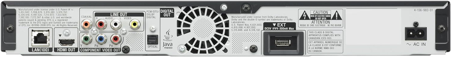 Sony BDP-S360 Blu-ray Disc Player 1080p (2009 Model)