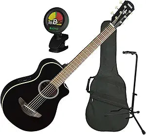 Yamaha B00E8OR43K APXT2 Black 3/4 Size Acoustic-Electric Guitar — main product image