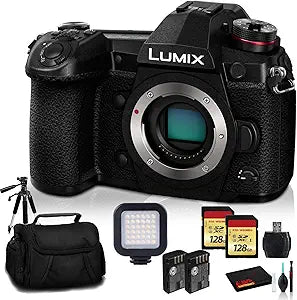 Panasonic DC-GH5KBODY Lumix Mirrorless Camera Bundle 4K Video