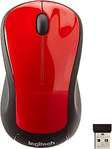 Logitech M310 Red Full Size Wireless Mouse — main product image