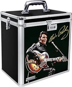 Vaultz VZ03983 Vinyl Record Storage Box Elvis — main product image