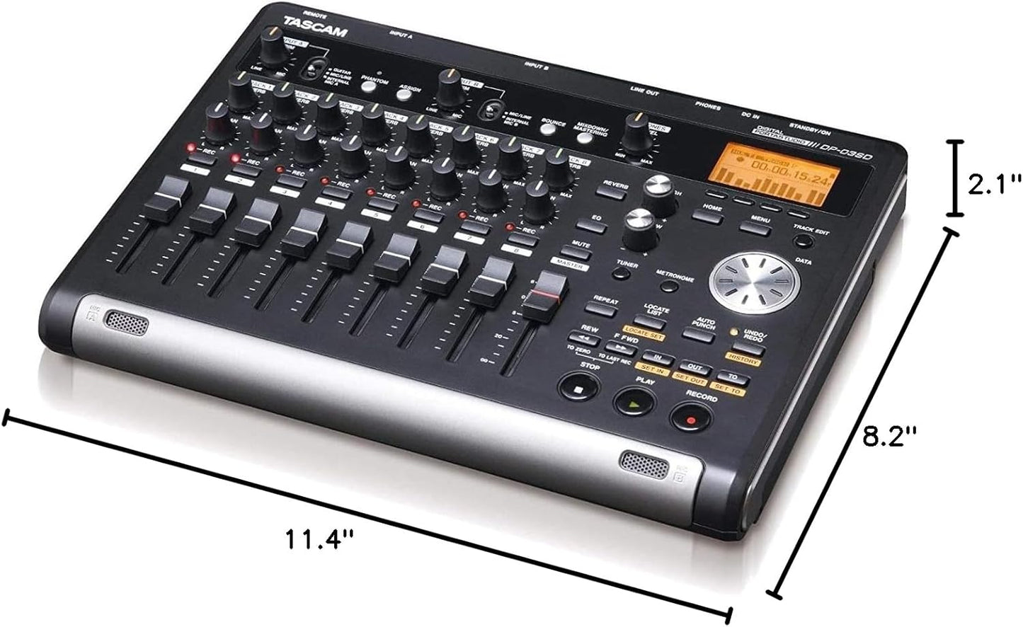 Tascam DP-03SD 8-Track Digital Portastudio Recorder