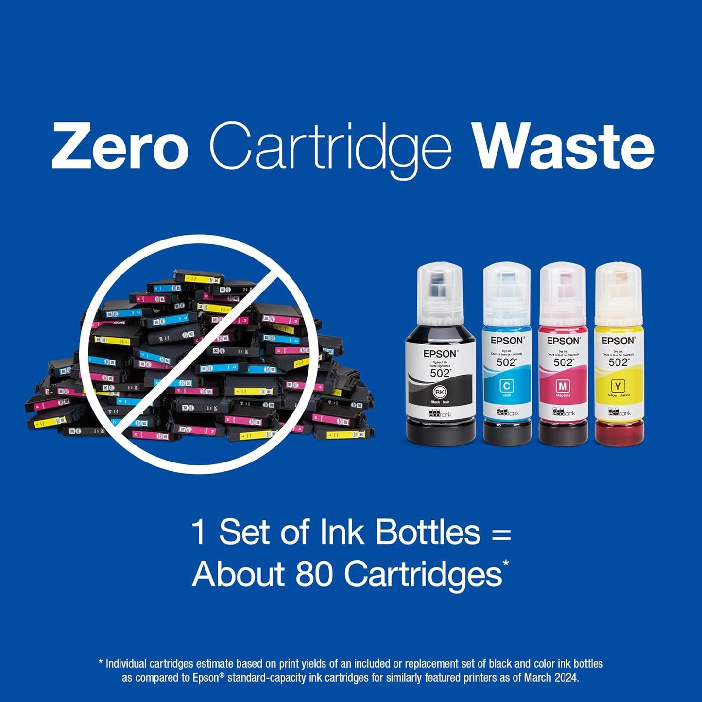 Epson T502120-S 502 EcoTank Black Ink Bottle