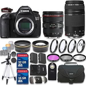 Canon CT-CAN5DS2470B-092716 EOS 5DS DSLR Camera Bundle