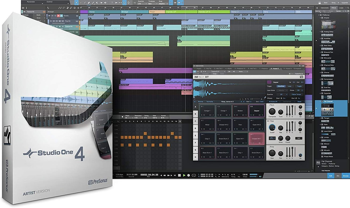 PreSonus AudioBox 96 USB Interface Studio One Artist Bundle