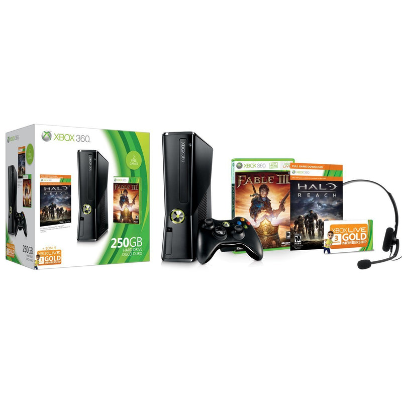 Microsoft R9G-00048 Xbox 360 250GB Holiday Bundle (Old Model) — main product image