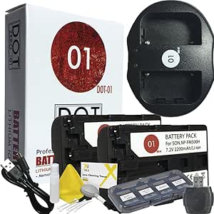 Sony SNFM500HKBU2B16 A580 Battery Charger Bundle