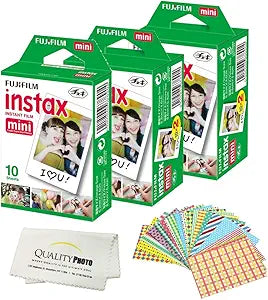 Fujifilm Mini Instant Film 50 Sheets + Stickers
