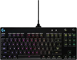 Logitech 920-008290 G Pro Mechanical Gaming Keyboard RGB Backlit