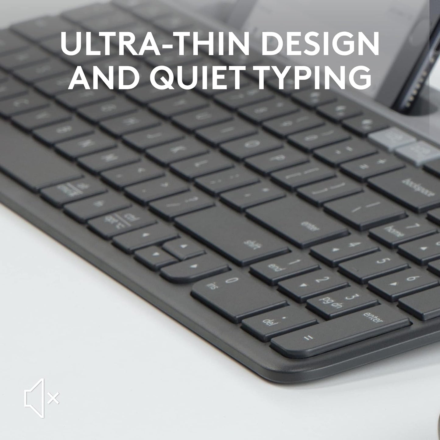 Logitech 920-011479 K585 Multi-Device Slim Wireless Keyboard