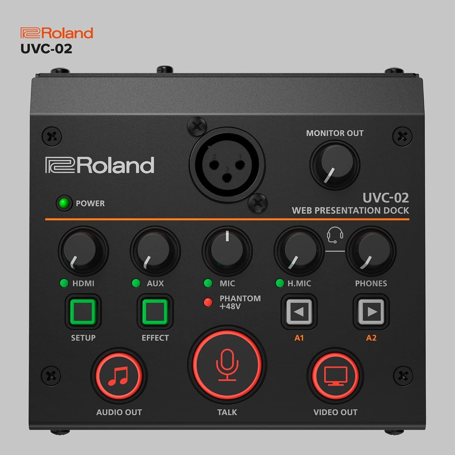 Roland UVC-02 Web Presentation Dock - Black