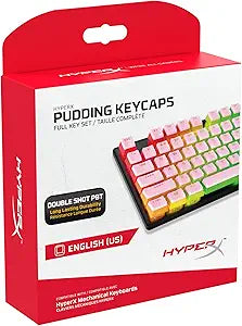 HyperX 644H7AA#ABA Pudding Keycaps Double Shot PBT Set - Pink