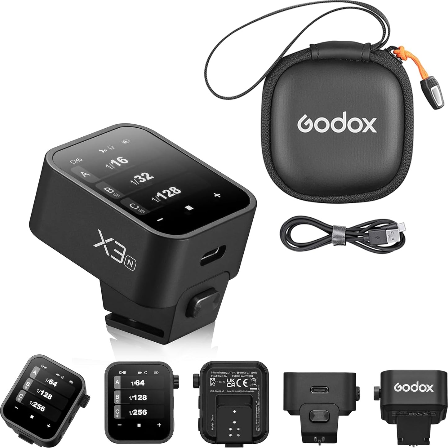 Godox X3 N Nikon Flash Trigger TTL Wireless Touchscreen