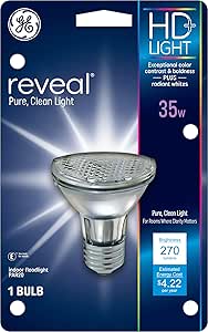 GE 74869 Reveal 35W PAR20 Indoor Floodlight