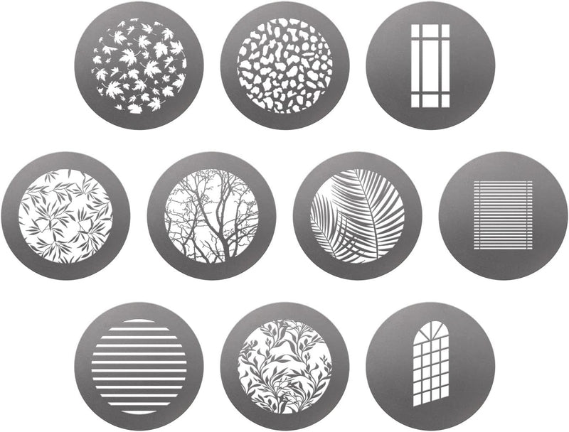 Westcott 4764 GOBO Environmental Designs 10-Pack — main product image