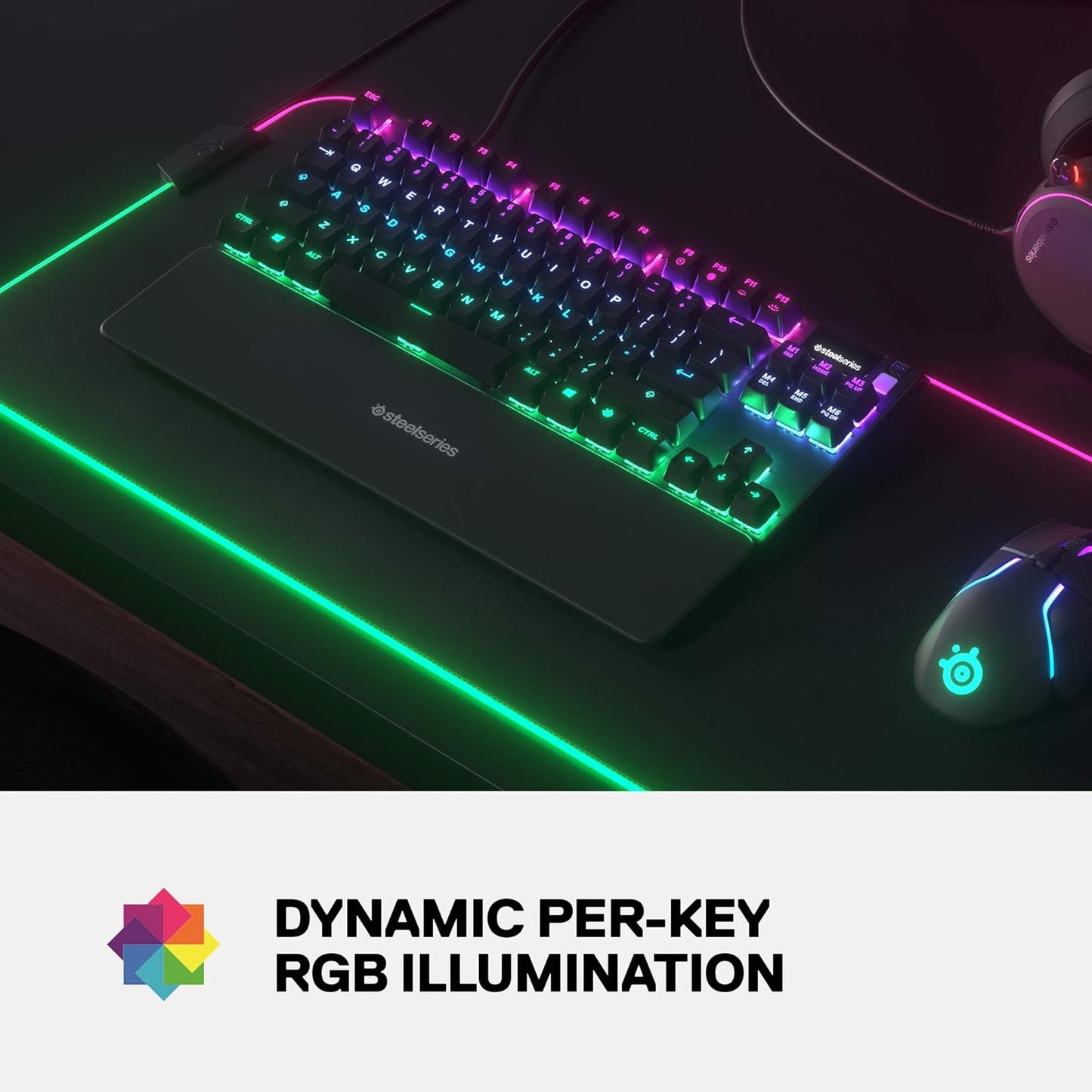SteelSeries Apex 7 TKL Red Switch Gaming Keyboard