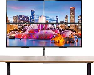 HP Z24n 4-Pack 24" IPS Monitor Bundle Stand