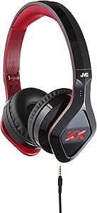 JVC HA-SR100X-BE Black Extreme Bass Headphones — main product image