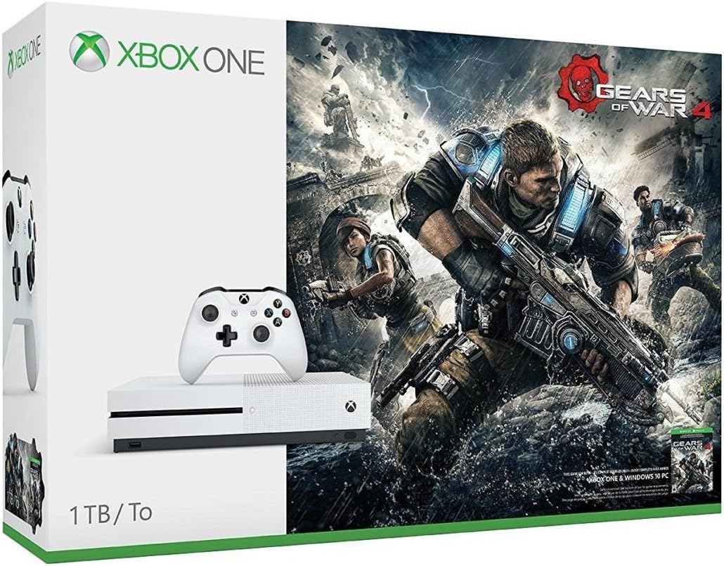 Microsoft Xbox One S Gears of War 4 1TB Console