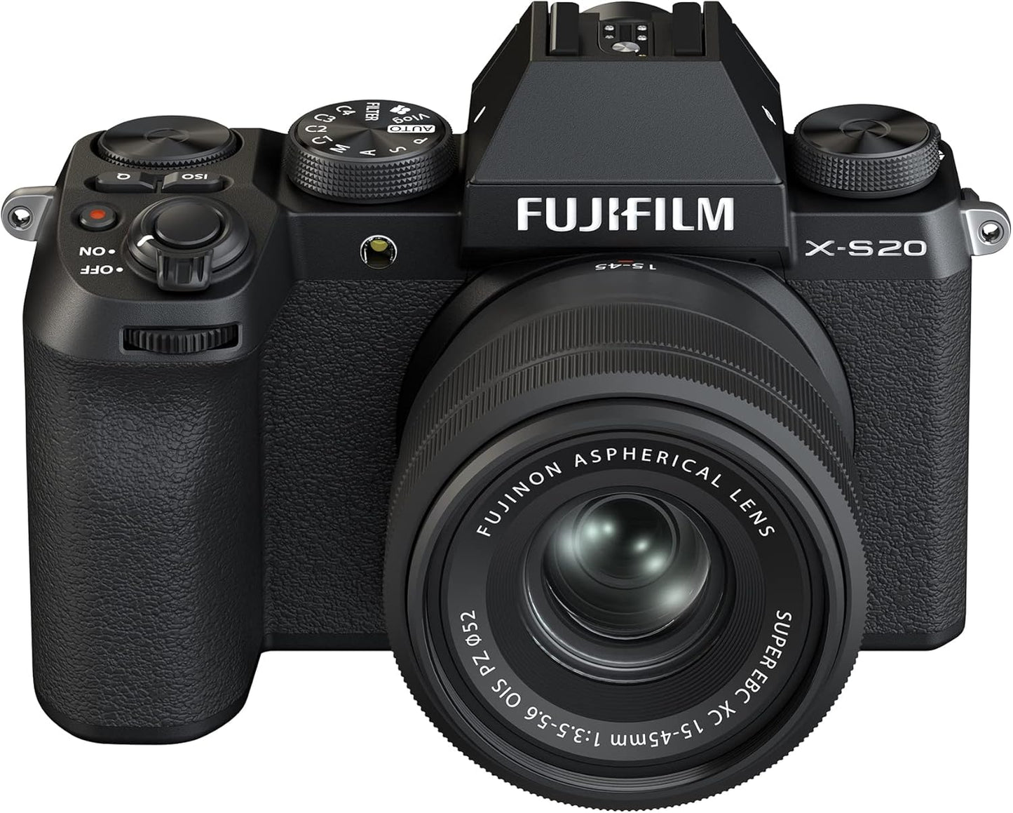 Fujifilm 16781943 X-S20 Mirrorless Camera with XC15-45mm Lens