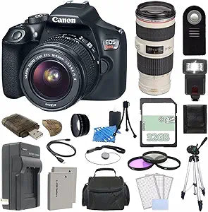 Canon CANT670200 EOS Rebel T6 DSLR Camera Bundle