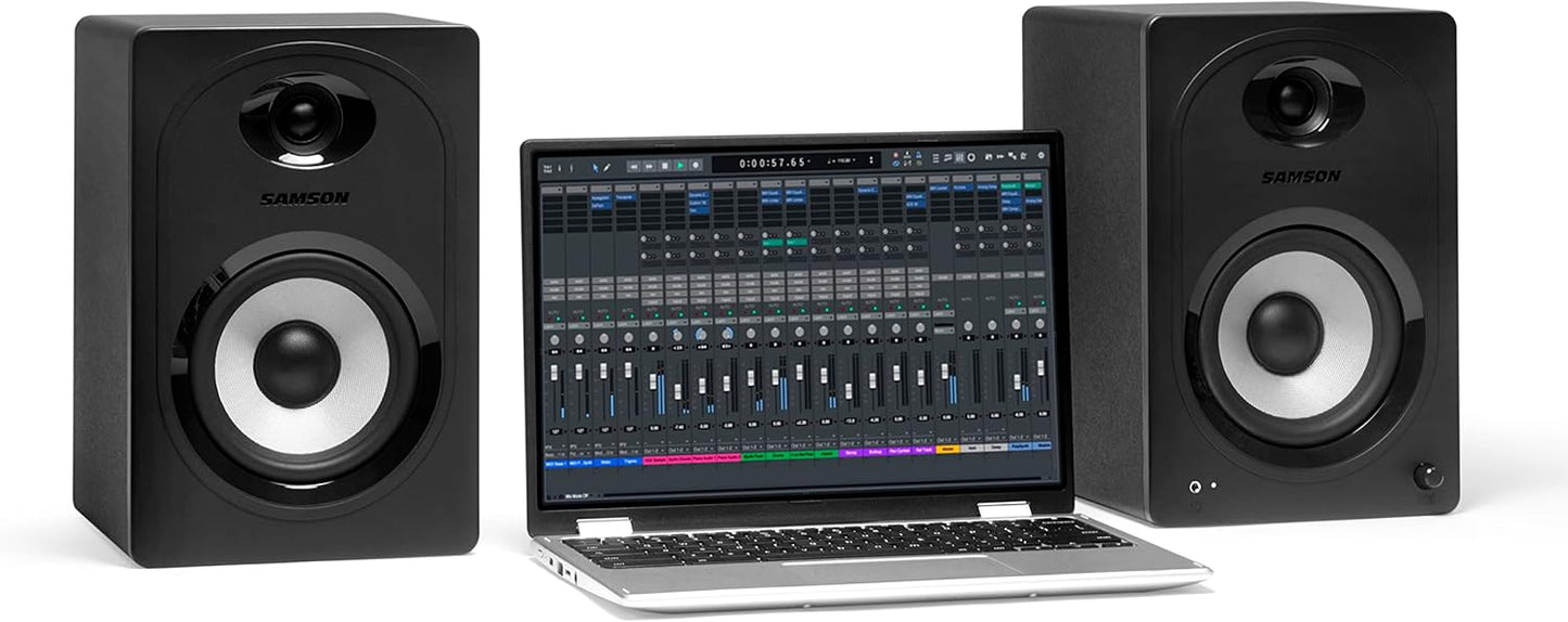 Samson SAM50BT MediaOne M50BT 5" Powered Bluetooth Studio Monitors