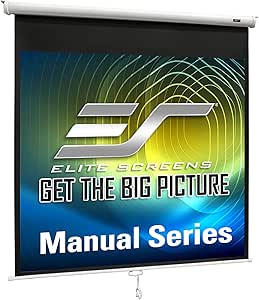Elite Screens M99NWS1 99-Inch Manual Projector Screen