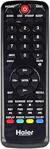Haier 4330249157 TV Remote Control HTR-D09B