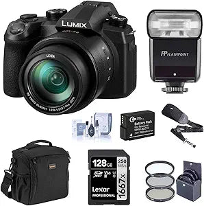 Panasonic FZ1000 II 4K Leica Zoom Camera Bundle