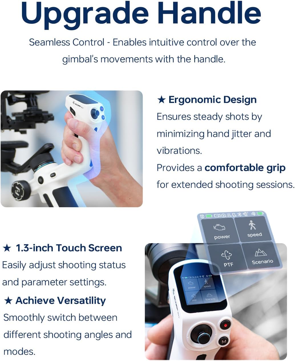 FeiyuTech SCORP Mini-2 AI Gimbal Stabilizer Combo