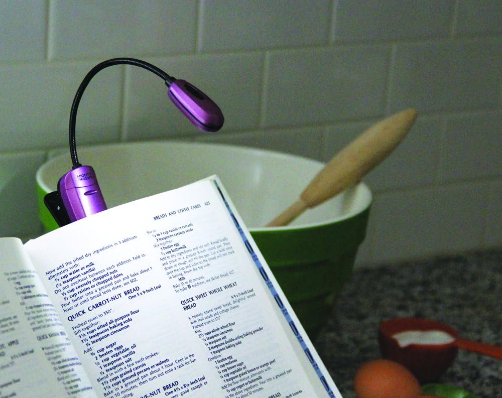 Mighty Bright 42516 MiniFlex Clip On Book Light Pink