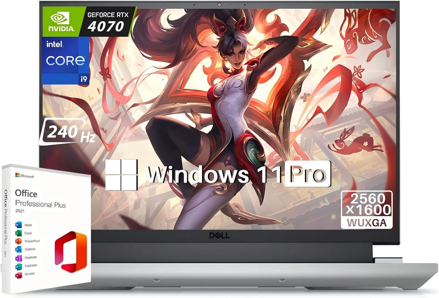 Dell G16 7630 Gaming Laptop i9 RTX 4070 240Hz