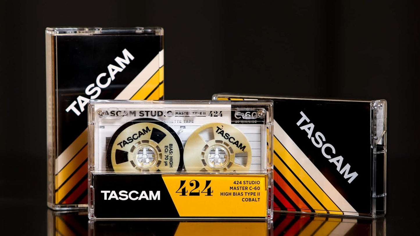 Tascam MASTR 424 High Bias Studio Cassette Tape