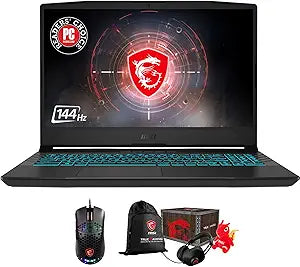 MSI Crosshair 15 Gaming Laptop i7 RTX 3050Ti 512GB SSD