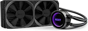 NZXT RL-KRX52-01 Kraken X52 CPU Liquid Cooler - Quiet Performance