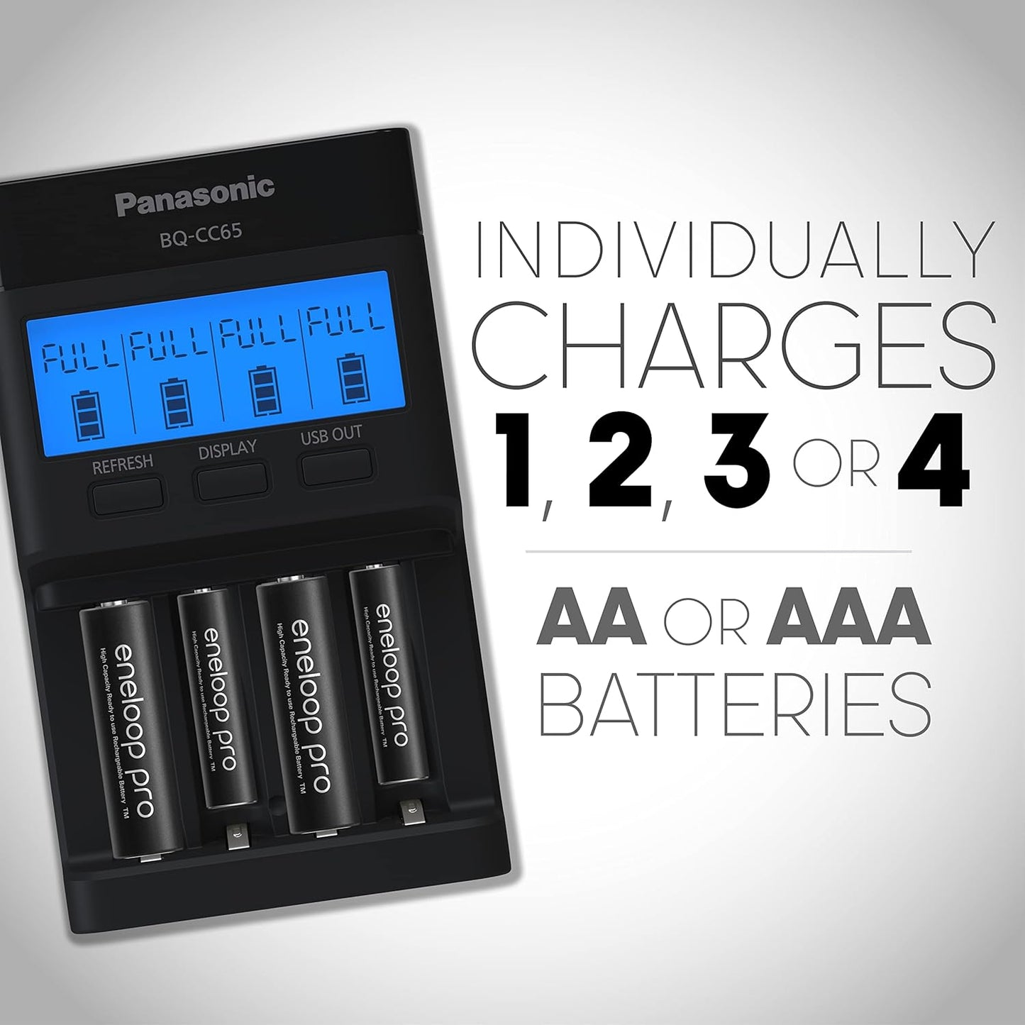 Panasonic BQ-CC65 Eneloop Pro Quick Charger