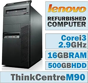 Lenovo ThinkCentre M90 Core i3 16GB Desktop