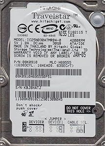 Hitachi IC25N030ATMR04-0 30GB IDE 2.5in Hard Drive — main product image