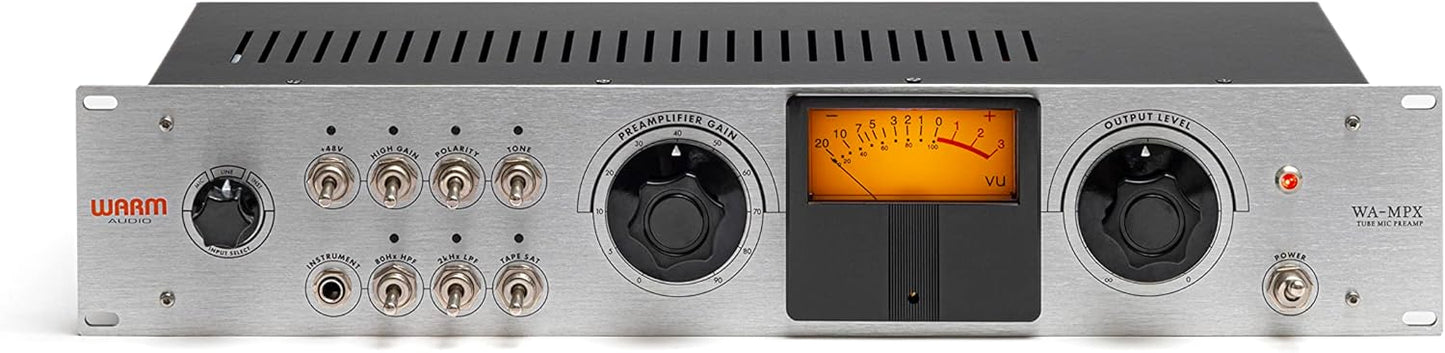Warm Audio WA-MPX Single-Channel Tube Mic Preamp Tape Saturation
