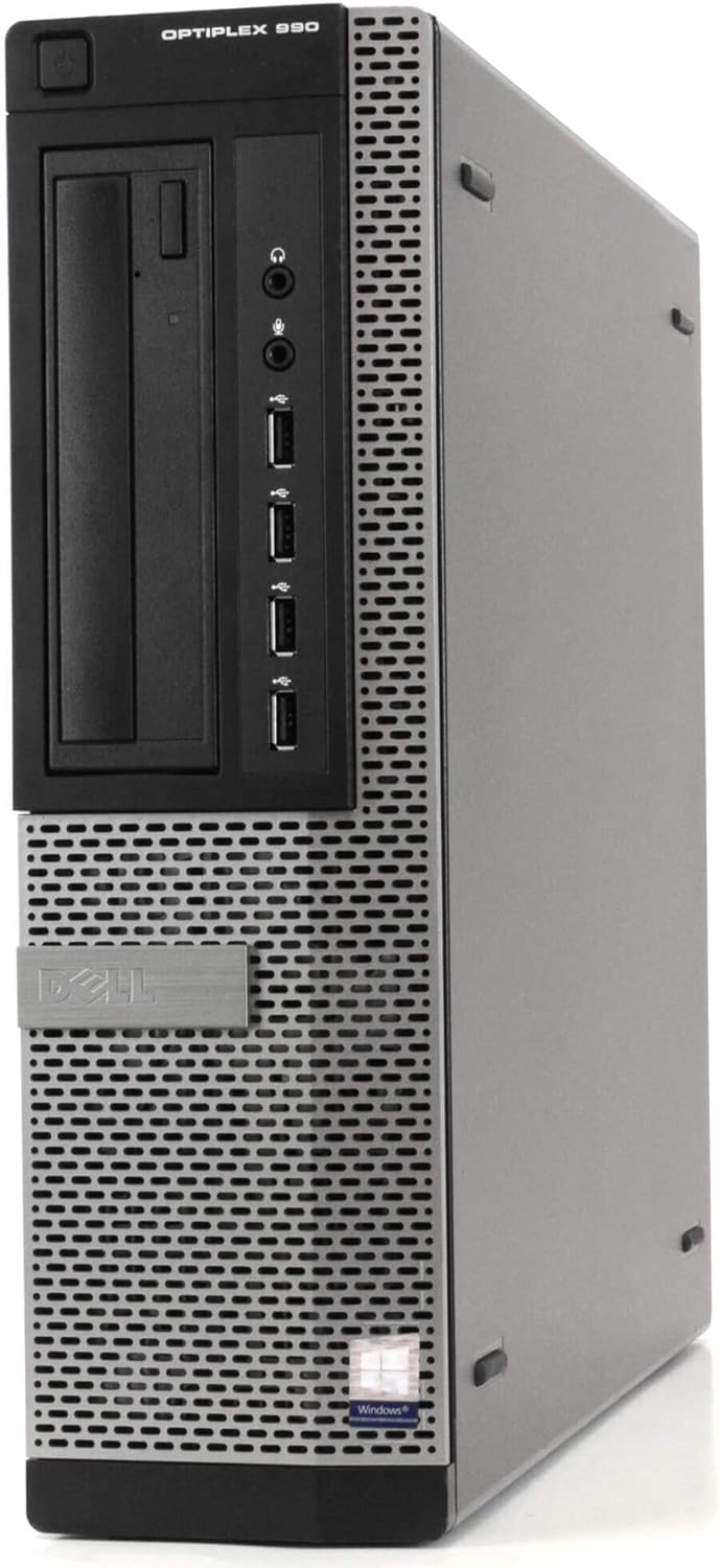 Dell 990 Optiplex Desktop PC Bundle with 17" LCD & WiFi
