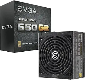 EVGA 220-G2-0650-Y1 SuperNOVA 650W 80+ Gold Power Supply