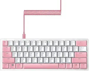 Razer Huntsman Mini 60% Keyboard Mercury Linear Bundle