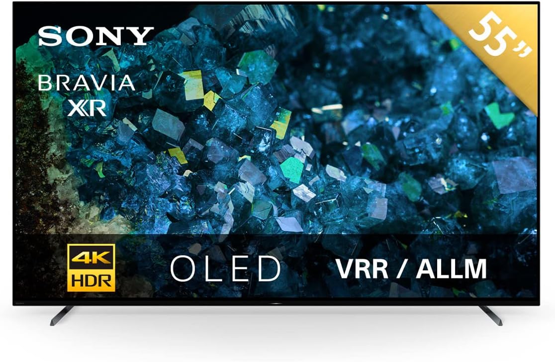 Sony CRT2SNXR55A80L 55" 4K OLED Google TV: BRAVIA XR A80L (Renewed)