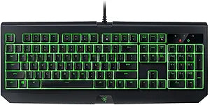 Razer RZ03-01703100-R3U1 BlackWidow Ultimate Green Switch Gaming Keyboard — main product image