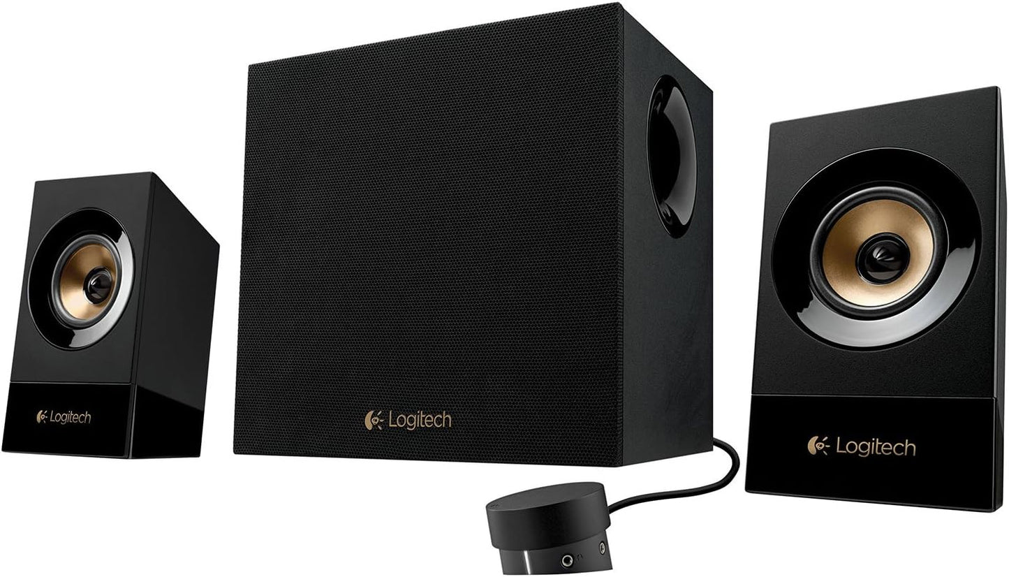 Logitech Z533 2.1 Stereo Speakers with Subwoofer -Renewed