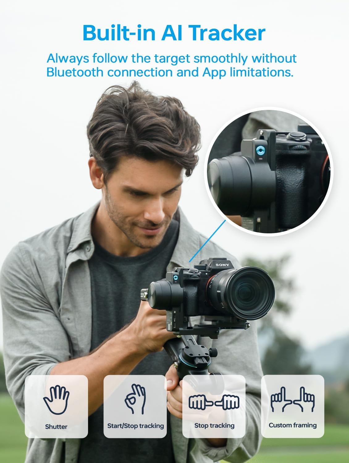 FeiyuTech JZJ-F2-2STD-UK SCORP 2 Camera Gimbal Stabilizer