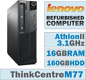 Lenovo ThinkCentre M77 Athlon II X4 3.10 GHz Desktop — main product image