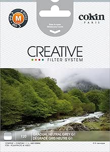 Cokin P120 P-Series Graduated ND Grey G1 Filter — main product image